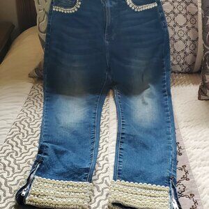 Embellished Jeans